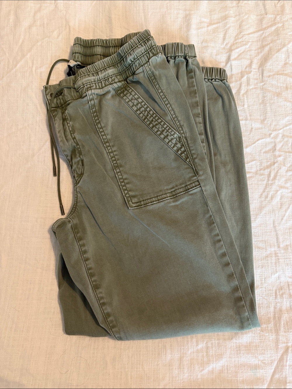 American Eagle Outfitters Olive Utility Joggers